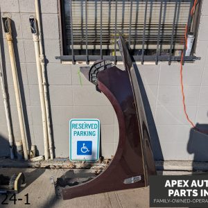 OEM 2008-2011 Lincoln MKS 3.7L LEFT DRIVER LH SIDE FENDER RED W EMBLEM