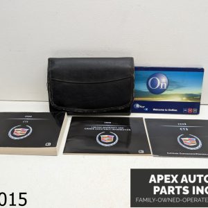 OEM 2008-2014 Cadillac CTS 3.6L  Manual Owner With Case