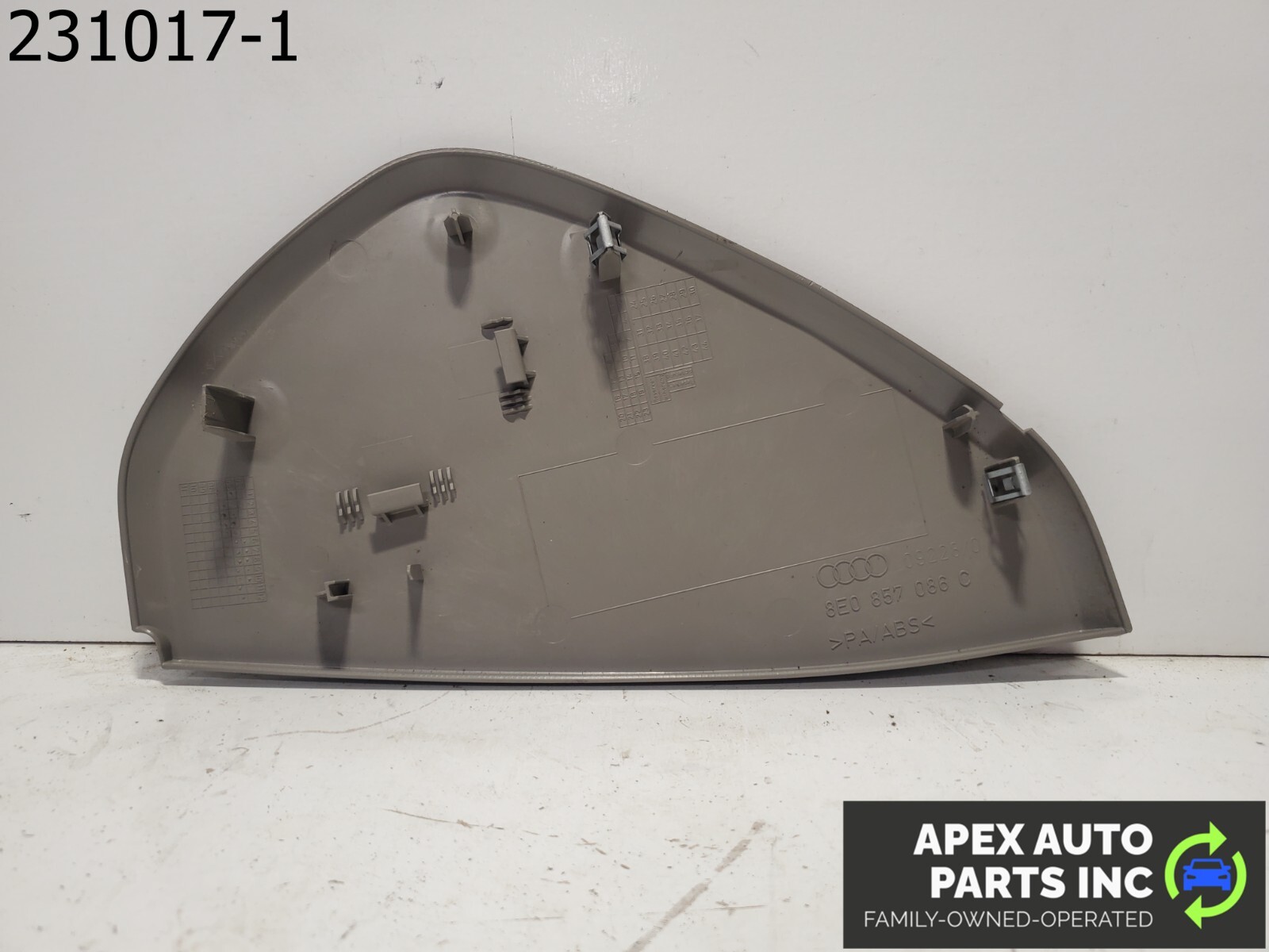 OEM 2008 Audi A4 Right FUSE BOX DASH Cover Panel 8E0857086C - Image 5