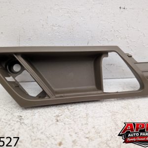 OEM 2008 Mercedes GL450 4.6L Front Right door inner handle trim beige