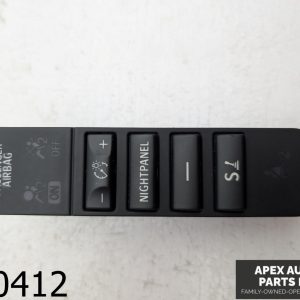 OEM 2008 Saab 9-3 2.0L DASH NIGHT PANEL DIMMER SPORT CONTROL SWITCH BUTTON