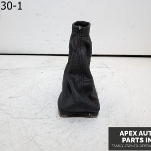 OEM 2008 Suzuki XL7 3.6L Shifter Knob Boot Cover Black Leather