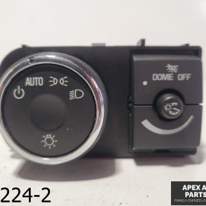 OEM 2009-2012 Chevrolet Traverse 3.6L Headlight Head Lamp Control Switch Dimmer