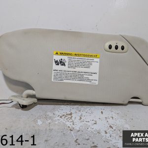 OEM 2009-2012 Lincoln MKS 3.7L Driver Sun Visor Sunvisor Illuminated