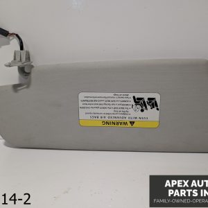 OEM 2009-2012 Volkswagen CC 4.4L RIGHT PASSENGER SIDE ILLUMINATED SUN VISOR