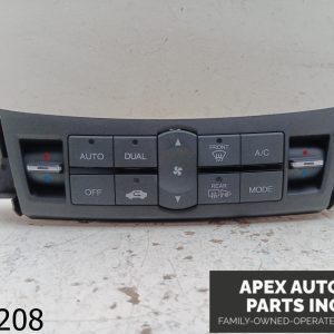 OEM 2009 Acura TSX 2.4L Temperature Climate Control Module AC Heater Interior