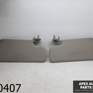 OEM 2009 Dodge Ram 1500 4.7L FRONT LEFT / RIGHT SUN VISOR SET