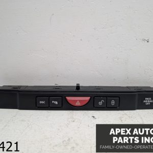 OEM 2009 Land Range Rover 4.2L  DSC HAZARD LOCK SWITCH PANEL