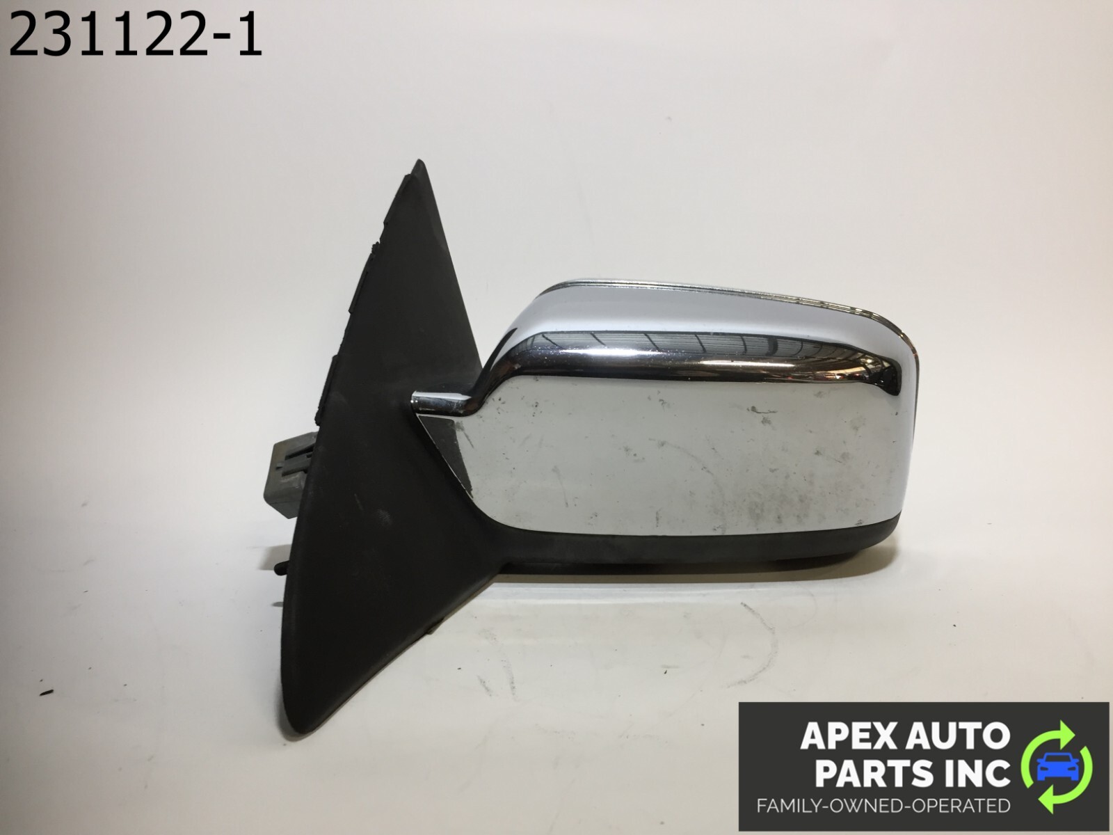 OEM 2009 Lincoln MKZ Driver Side View Power Door Mirror Chrome