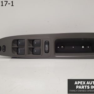 OEM 2010 Chevrolet Malibu 2.4L Window / Mirror Control Door Switch DRIVER Gray