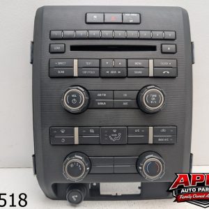 OEM 2010 Ford F-150 XLT 5.4L Center Dash Trim Panel Bezel Climate Control