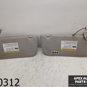 OEM 2010 Lincoln MKT 3.5L Sun Visor LH RH Set Driver Passenger