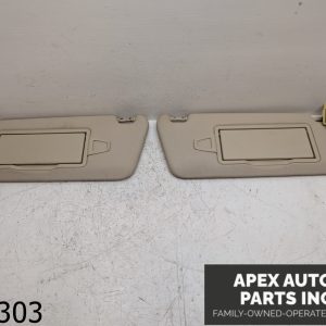 OEM 2010 Mercedes C300 3.0L FRONT SUNVISOR SET-2