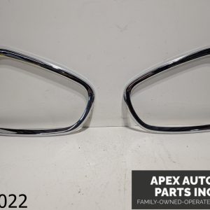 OEM 2010 Mini Cooper S R56 1.6L Right Left Tail Light Trim Chrome Set