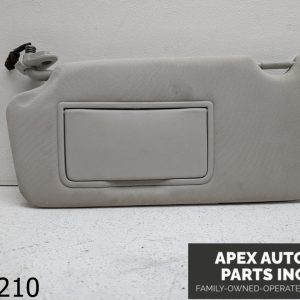 OEM 2010 Subaru Outback 2.5L Sun Visor Gray DRIVERS SIDE LEFT