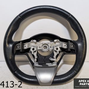 OEM 2011-2013 Scion tC 2.5L Steering Wheel Black LEATHER w/ Controls