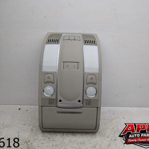 OEM 2011 Audi Q7 3.0L Overhead Console Dome Light Lamp Switch Gray