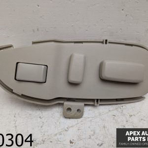 OEM 2011 Cadillac SRX 3.0L Left Driver Seat Cover & Control Switch