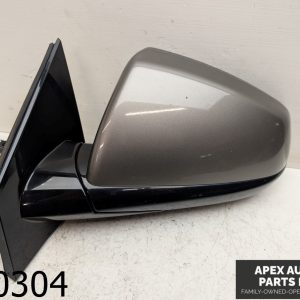 OEM 2011 Cadillac SRX 3.0L Left Driver Side Silver Door Mirror Heated