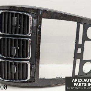OEM 2011 GMC Acadia 3.6L Front Center Dash Bezel Trim Panel