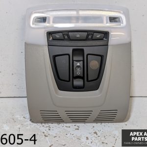 OEM 2012-2015 BMW 320i 2.0L Dome Light Overhead Console Roof Open Sos Button