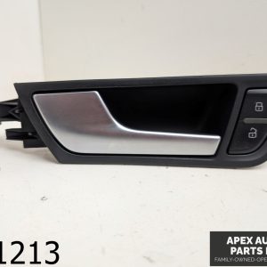 OEM 2012 Audi Q5 2.0L Left Front Driver Side Interior Door Handle Black