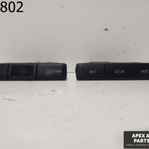 OEM 2012 Ford Taurus 3.5L Dash Info Setup Reset Traction Control Hazard Switch