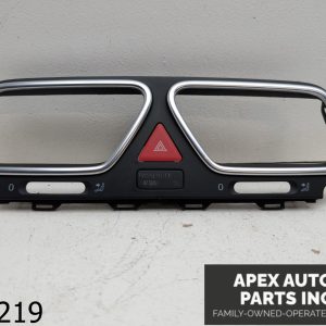 OEM 2012 Volkswagen Eos 2.0L HAZARD WARNING LIGHT SWITCH AND PANEL