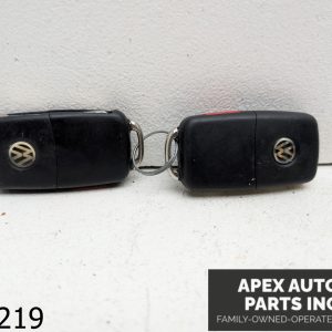 OEM 2012 Volkswagen Eos 2.0L Key Fob 2 Pc