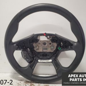 OEM 2013-2019 Ford Escape 1.6L Black Leather Steering Wheel w/Cruise