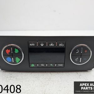 OEM 2013 Chevrolet Silverado 1500 5.3L Ac Heater Climate Control Unit