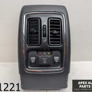 OEM 2013 Dodge Durango 3.6L REAR CENTER CONSOLE HEAT SEAT AIR VENT TRIM BEZEL