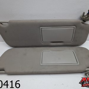 OEM 2013 Honda Odyssey 3.5L DRIVER & PASSENGER SIDE SUN VISORS SUNVISORS GRAY