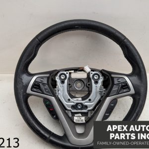 OEM 2013 Hyundai Veloster 1.6L Leather Steering Wheel W Cruise Voice Control