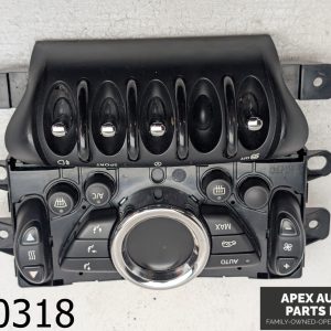 OEM 2013 Mini Cooper Countryman 1.6L Automatic Temperature Climate Controls