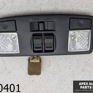 OEM 2014 Ford Fiesta ST 1.6L FRONT OVERHEAD SUNROOF DOME MAP LIGHT LENS