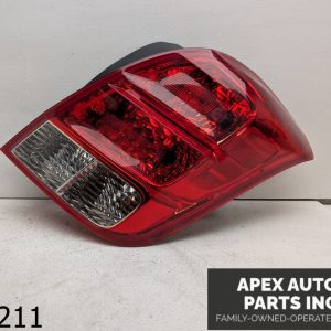 OEM 2015 Chevrolet Trax 1.4L Right Passenger Tail Light Incandescent Lamps