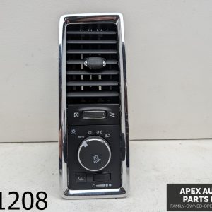 OEM 2015 Dodge Ram 1500 3.0L Driver LH Air Vent W/Headlight Control Switch Knob