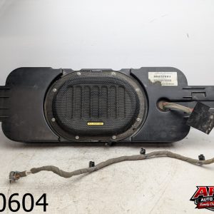 OEM 2017 Jeep Wrangler JK 3.6L Rear Alpine Subwoofer in Floor