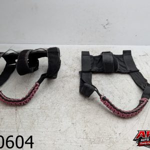 OEM 2017 Jeep Wrangler JK 3.6L Roof Roll Bar Grab Handle Grips Handle 2 PC set