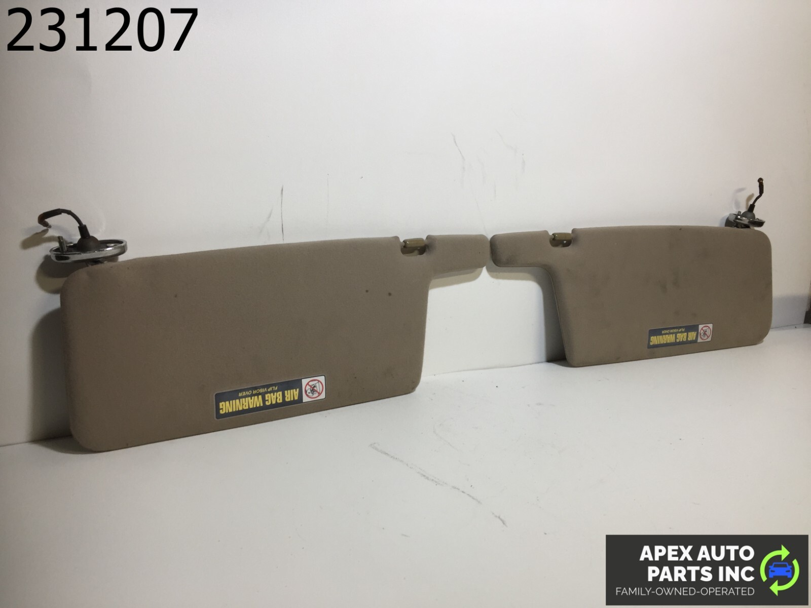 OEM ACURA CL 1999Sun Visors Interior Roof Block 83230-Sy8-A63za - Image 3