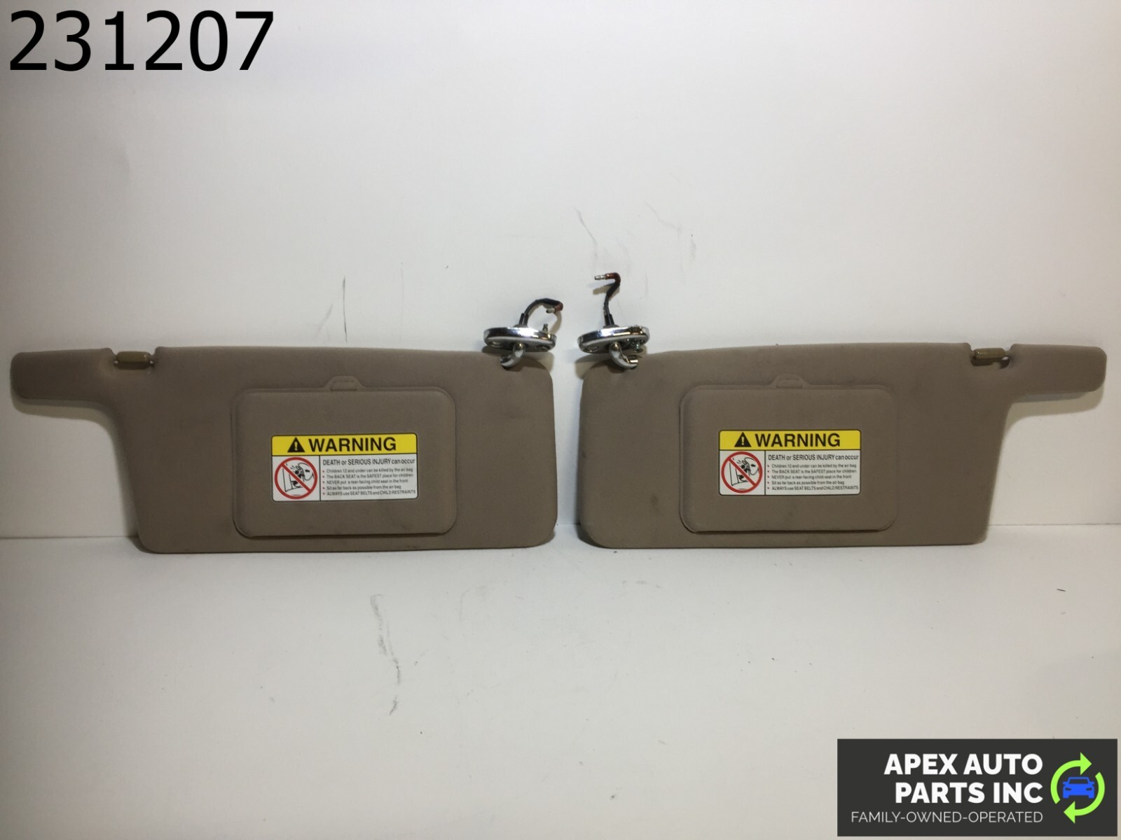 OEM ACURA CL 1999Sun Visors Interior Roof Block 83230-Sy8-A63za - Image 5