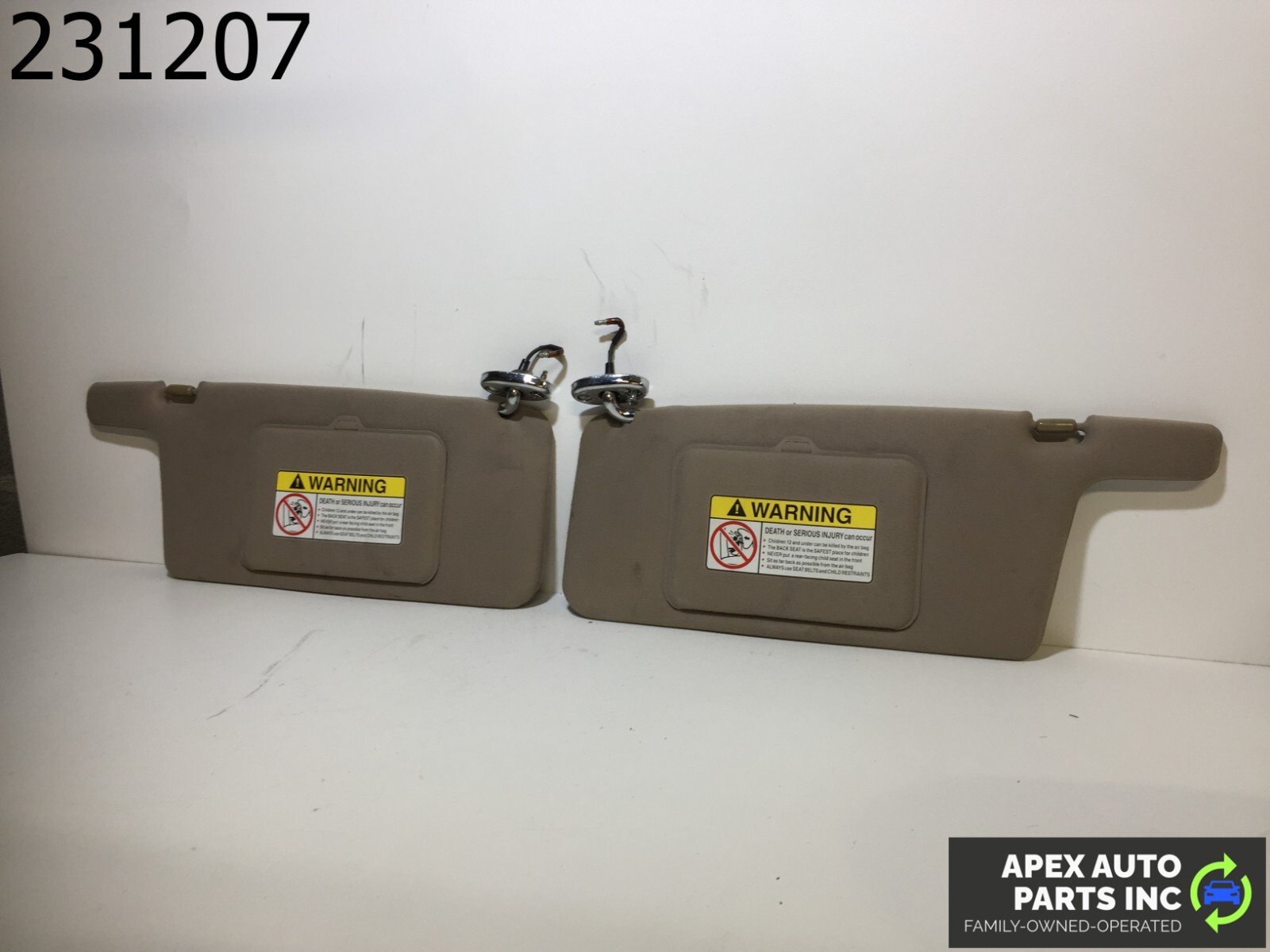 OEM ACURA CL 1999Sun Visors Interior Roof Block 83230-Sy8-A63za - Image 7