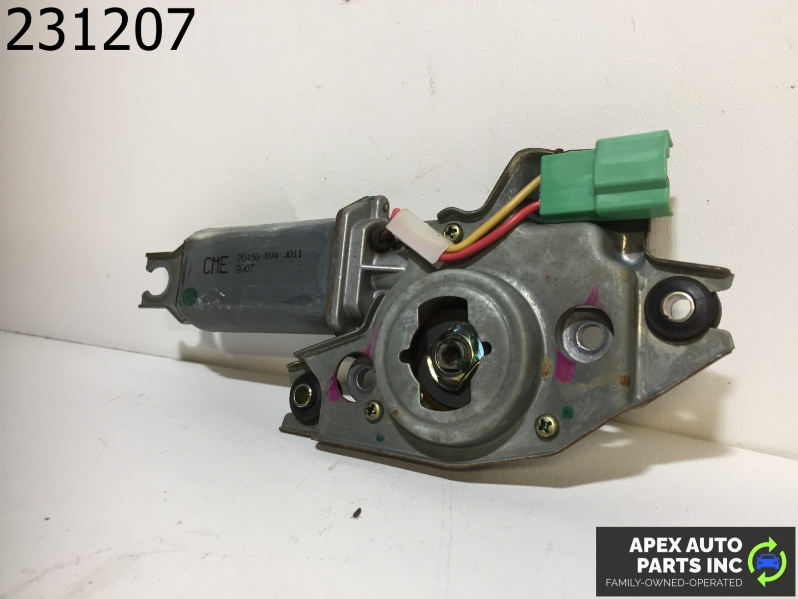 OEM Acura CL 1999 Sunroof Roof Motor Actuator 70450S0K A000 - Image 4