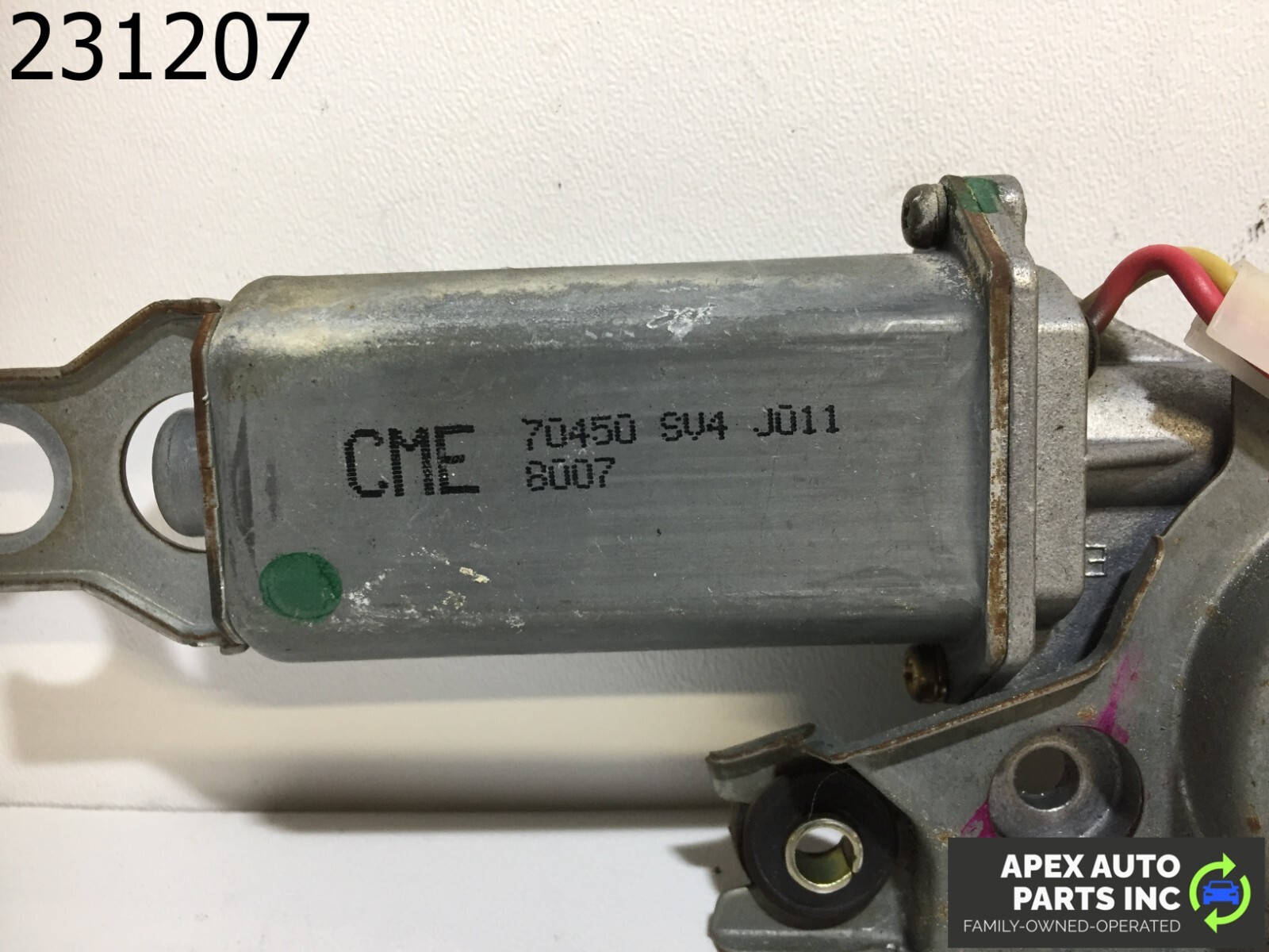 OEM Acura CL 1999 Sunroof Roof Motor Actuator 70450S0K A000 - Image 5
