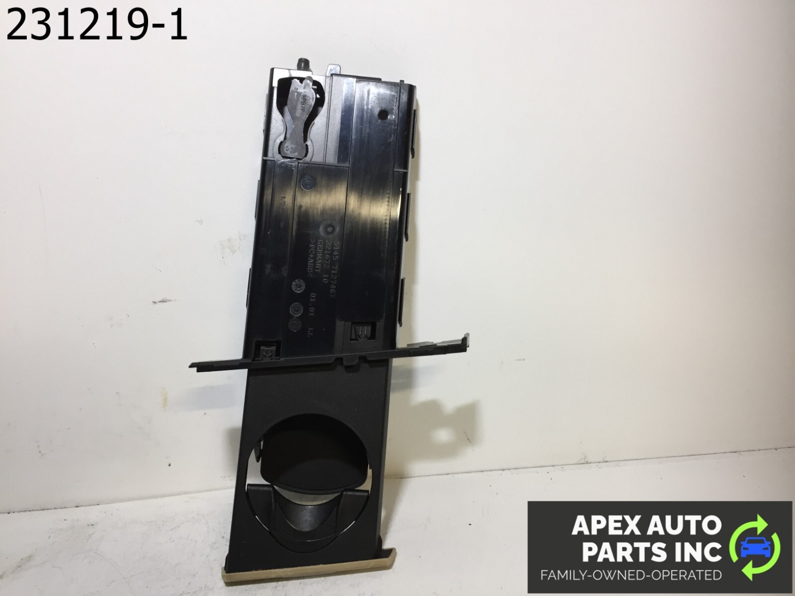 OEM BMW 328i 2009 Dashboard Right Passenger Cup Holder 51457127406 - Image 8