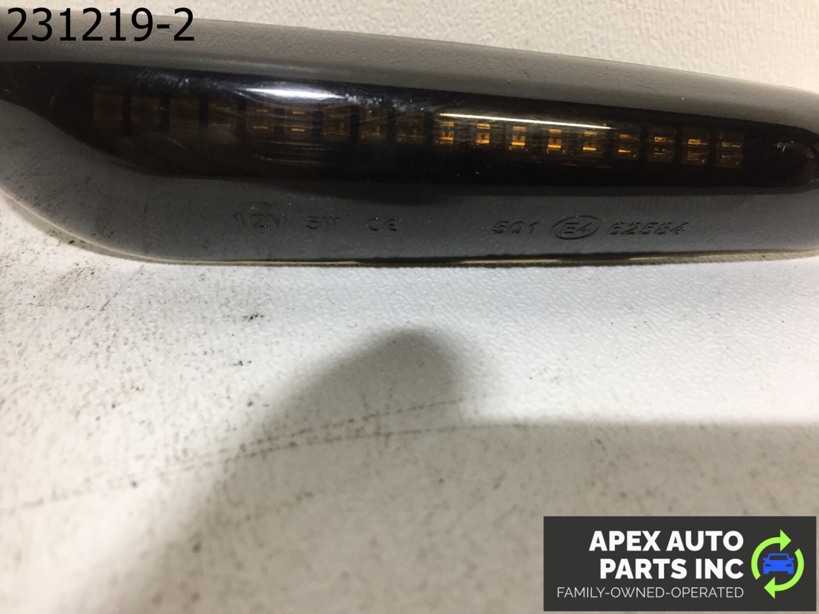 OEM BMW 328i 2009 Left Driver Side Fender Marker Light Turn Signal Lamp - Image 8