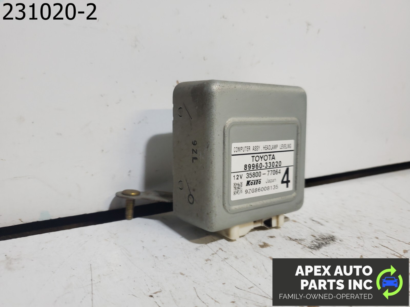 OEM Lexus ES300 2000 Headlight Head Lamp Control Leveling Computer Module