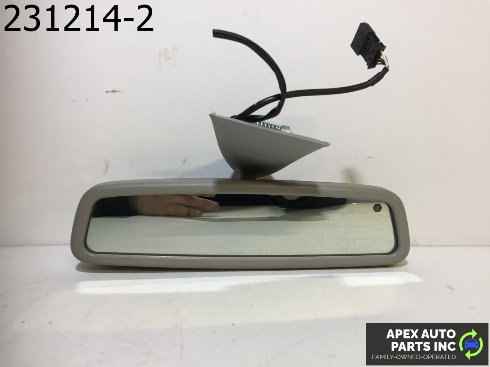 OEM Mercedes C230 2006 Interior Rear View Mirror Gray w209 CLK