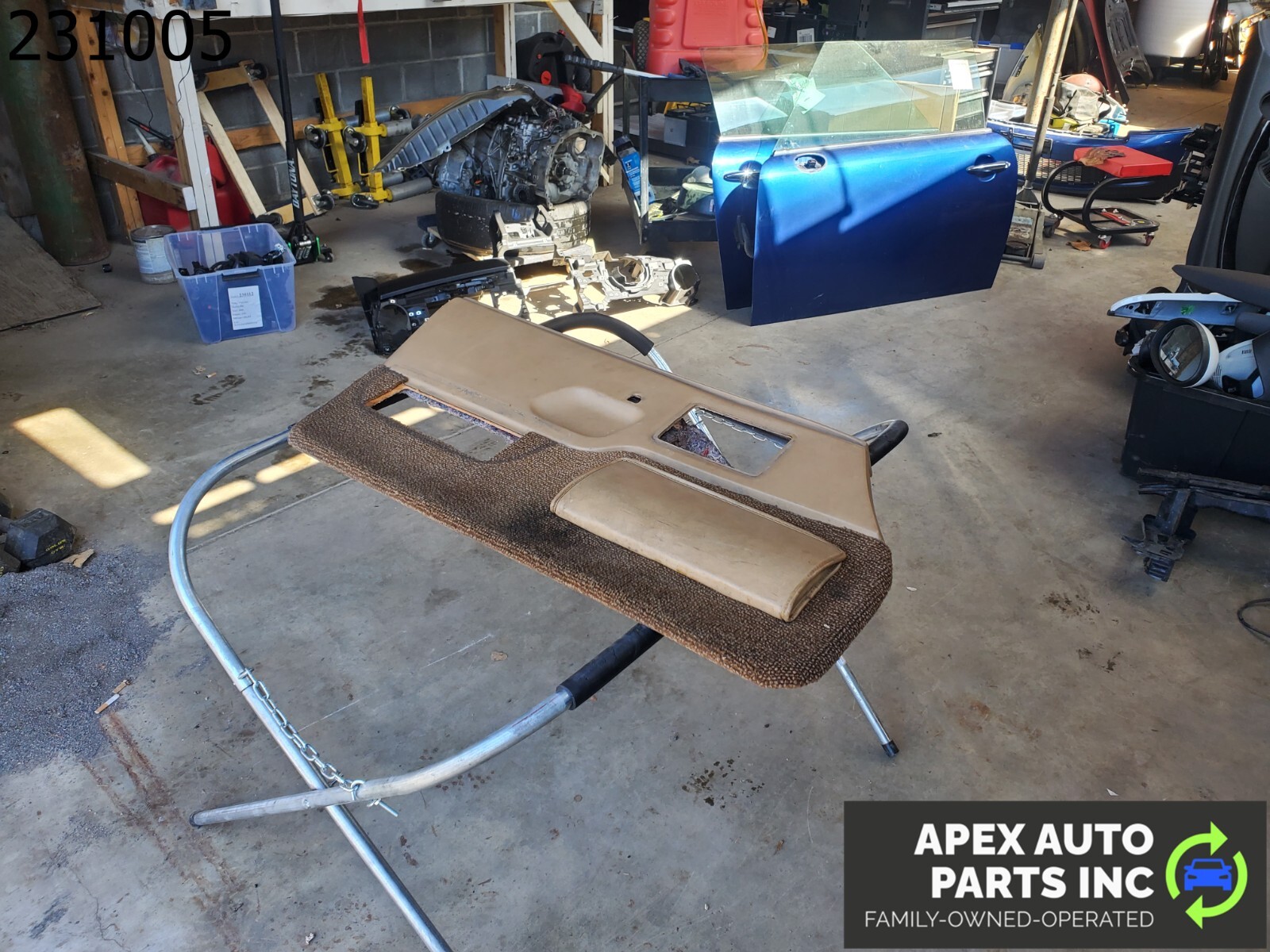 OEM Pontiac Fiero 1985 FRONT INTERIOR DRIVER DOOR TRIM PANEL